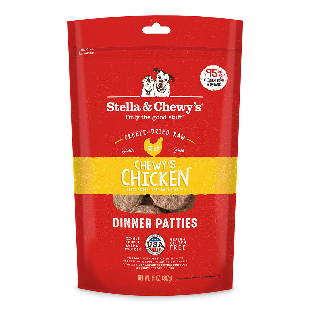 Stella & Chewy's - Chewy’s Chicken Freeze-Dried Raw Dinner Patties