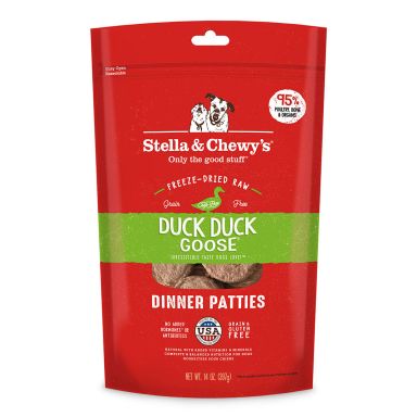 Stella & Chewy's - Duck Duck Goose Freeze-Dried Raw Dinner