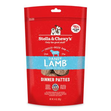 Stella & Chewy's - Dandy Lamb Freeze-Dried Raw Dinner Patties