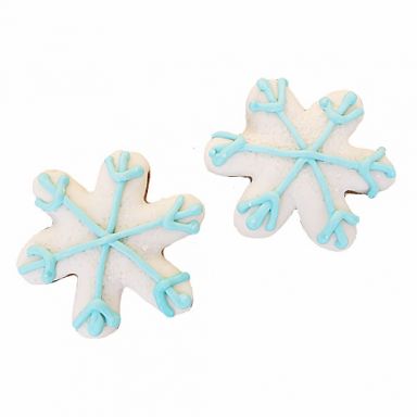 Mini Frosted Snowflakes