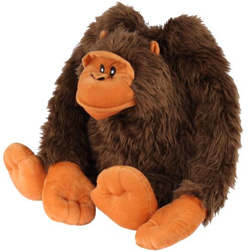 stuffed gorilla dog toy