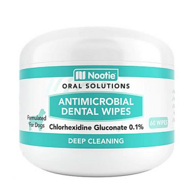Nootie - Medicated Antimicrobial Dental Wipes