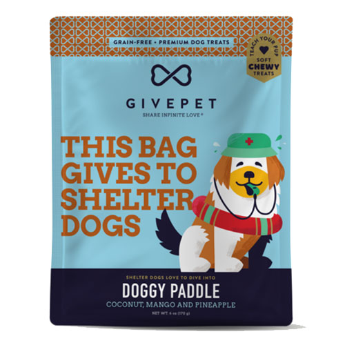 GivePet Soft Treats - Doggy Paddle