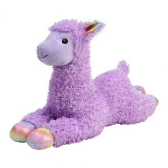 pastel llama plush