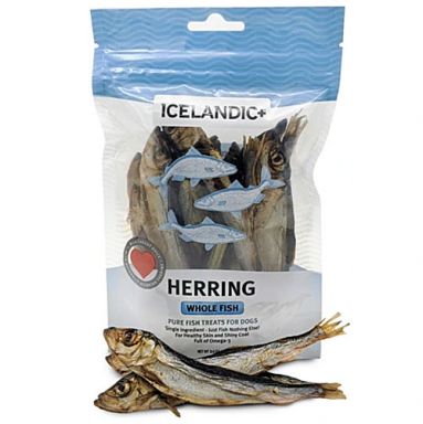 100% Pure Icelandic+™ Herring Whole Fish Dog Treats
