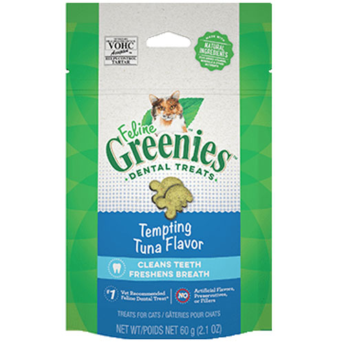 Greenies - Feline Dental Treats - Tempting Tuna