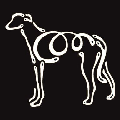 K Line Decal - Greyhound