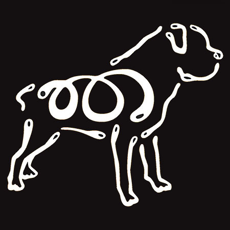 K Line Decal - Rottweiler