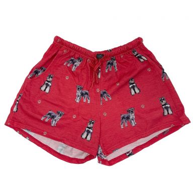 Comfies Pajama Shorts - Schnauzer