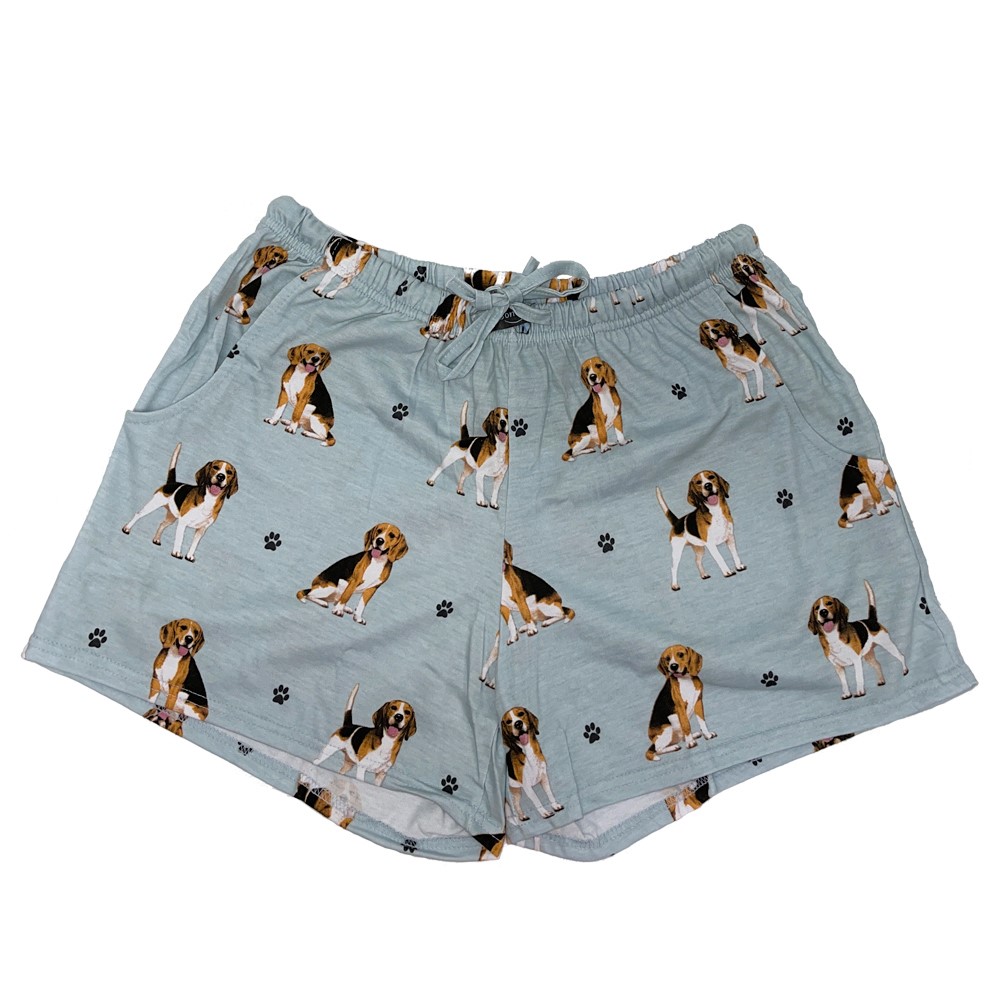 Comfies Pajama Shorts - Beagle - Four Your Paws Only