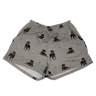 Comfies Pajama Shorts - Rottweiler