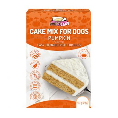 Puppy Cake -  Pumpkin Cake Mix