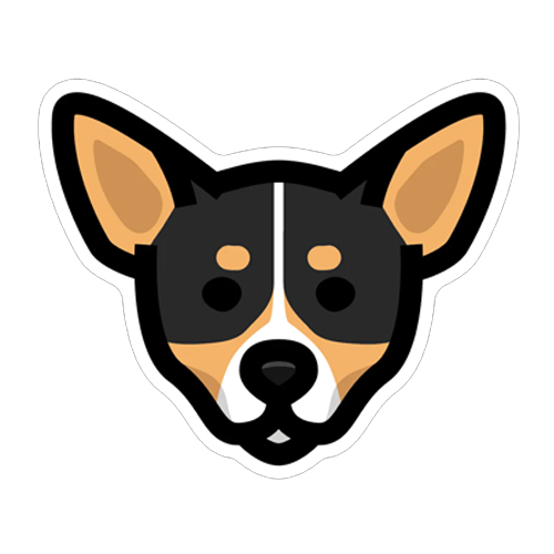 Chihuahua Face Sticker