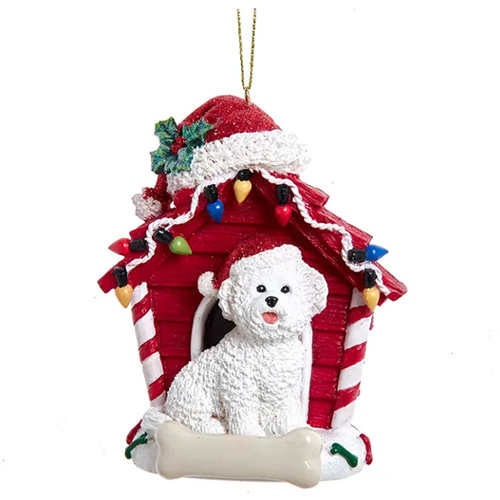 Bichon ornament outlet