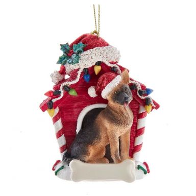 German Shepherd Dog House Ornament