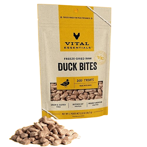 Vital Essentials Duck Bites Freeze-Dried Treats