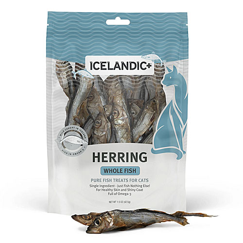 100% Pure Icelandic+™ Herring Whole Fish Cat Treats