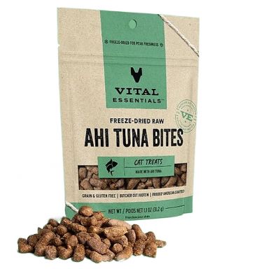 Vital Essentials Vital Ahi Tuna Bites Freeze-dried Cat Treats