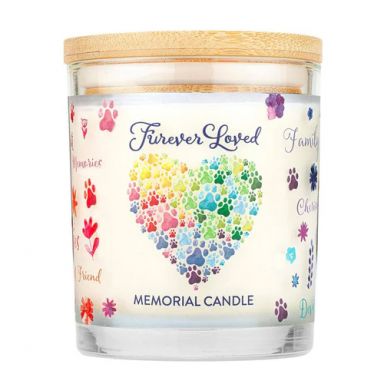 Pet House Soy Candles - Furever Loved Pet Memorial Candle