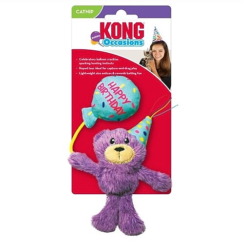 KONG CAT ACTIVE TREAT BALL~ – Purple Pawz Pet Products