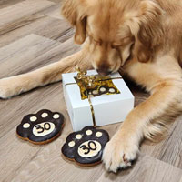 *Special Edition*  Four Your Paws Only - 30th Anniversary Paw Print Cookie