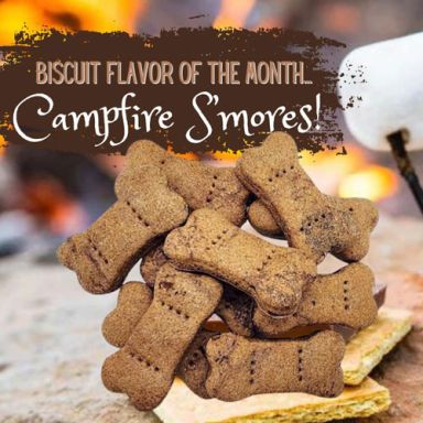 Biscuit Flavor of the Month - Campfire S'mores!