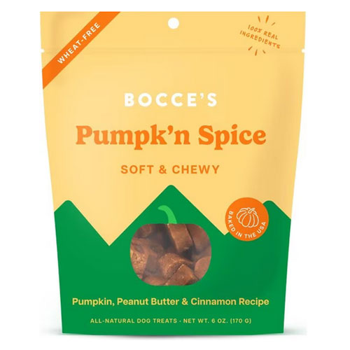 Bocce's Bakery - Pumpkin Spice Soft & Chewy Treats - $2 OFF