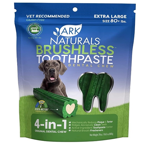 Ark Naturals - XL Brushless Toothpaste, for dogs 80lbs+