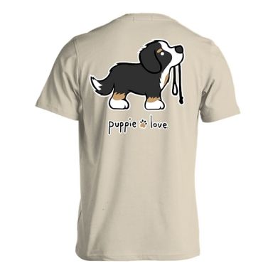 New! Puppie Love Tshirts - Bernese Mountain Dog Pup