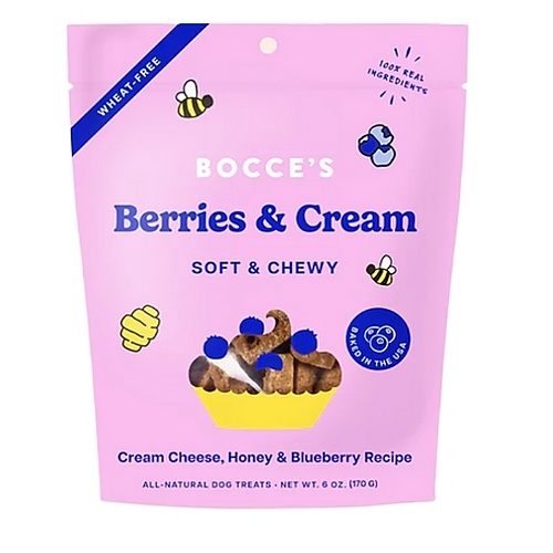 Bocce's Bakery - Berries & Cream Soft & Chewy Treats - $2 OFF