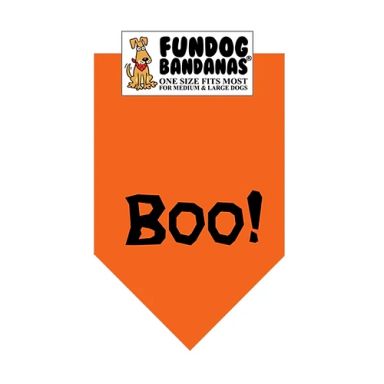 FunDog Bandanas - Boo!