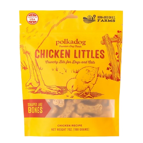 Polka Dog Bakery - Chicken Littles - Crunchy Treats for Dogs & Cats