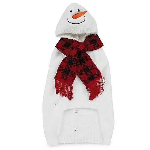 Casual Canine - Chilly Snowman Sweater