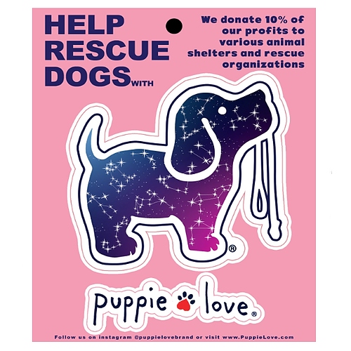 Puppie Love - Constellation Pup Sticker