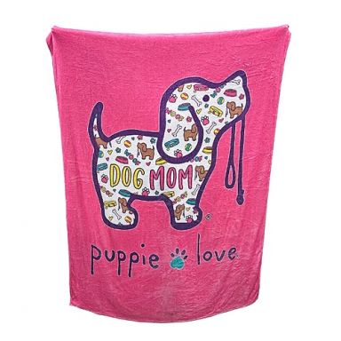 Puppie Love Blankets - Dog Mom
