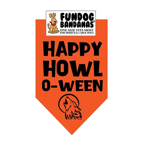 FunDog Bandanas - Happy Howl-o-Ween