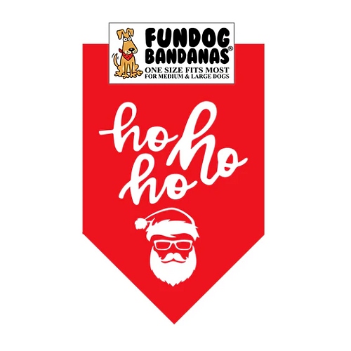 FunDog Bandanas - Ho Ho Ho!