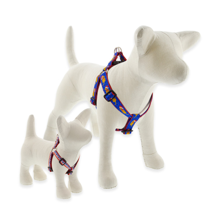 Microbatch Holiday Design Step In Dog Harness