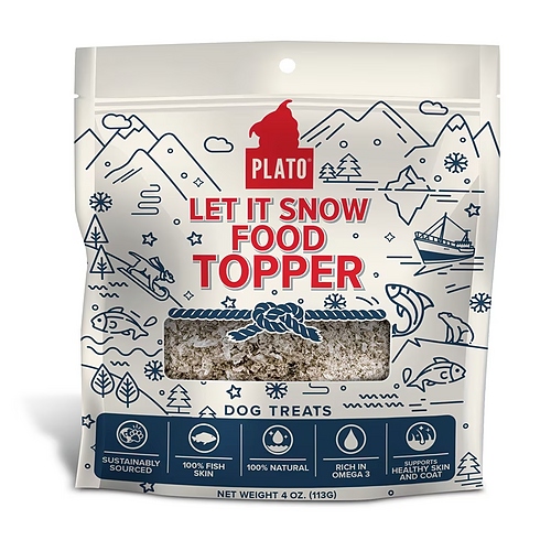 Plato - Let It Snow - Food Topper