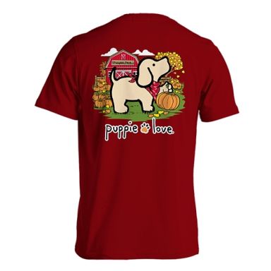 New! Puppie Love Tshirts - Pumpkin Farm Pup