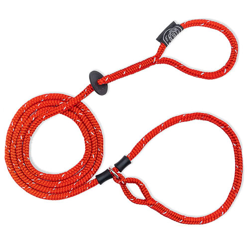 Harness Lead - Reflective - Red