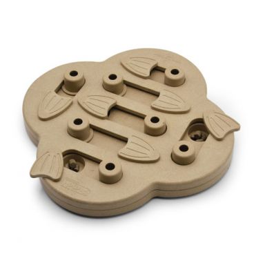 Outward Hound - Hide N' Slide Interactive Treat Puzzle Dog Toy, Tan - Level 2