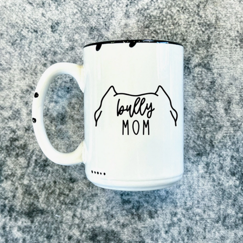 Dapper Paw Mug - Bully Mom