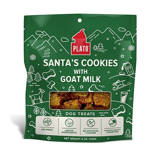 Plato - Santa's Cookies w/ Goat Milk