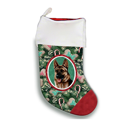 Christmas Stocking - German Shepherd