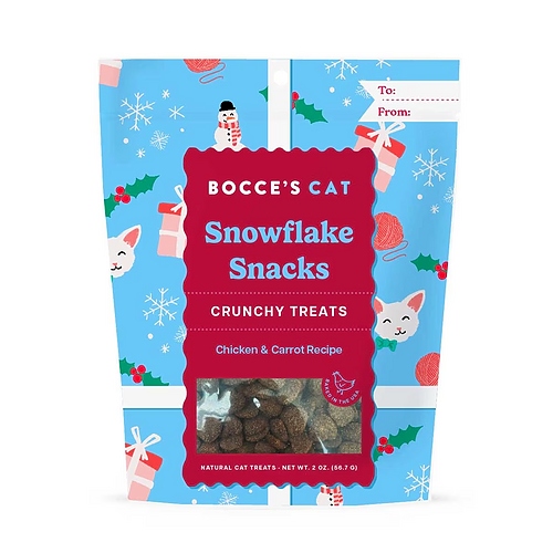 Bocce's Bakery - Snowflake Snacks - Crunchy Cat Treats