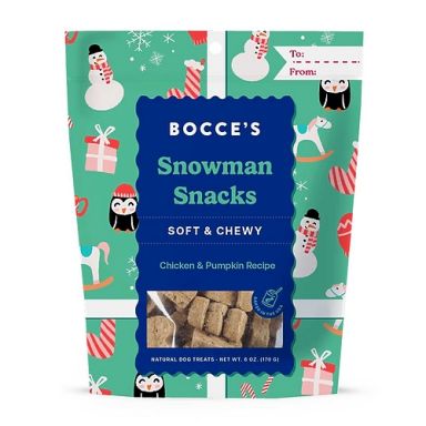 Bocce's Bakery - Soft & Chewy - Snowman Snacks