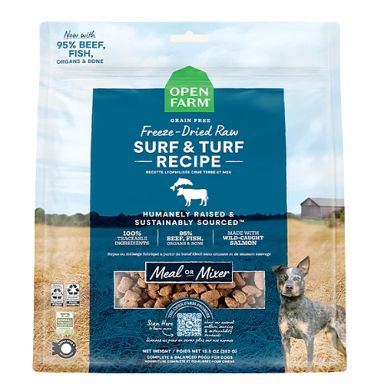Open Farm - Grain Free Surf & Turf Recipe Freeze Dried Raw Dog Food