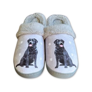 Breed Snugg Slippers - Black Lab