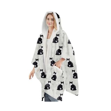 Breed Snugg Wraps - Black & White Cat - OUT OF STOCK